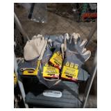 Firm Grip, honeycomb latex coated gloves. 4 pck