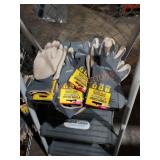 Firm Grip, honeycomb latex coated gloves. 4 pck