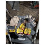 Firm Grip, honeycomb latex coated gloves. 4 pck