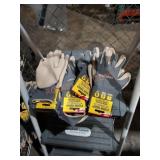 Firm Grip, honeycomb latex coated gloves. 4 pck