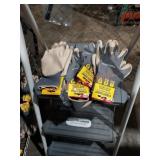 Firm Grip, honeycomb latex coated gloves. 4 pck