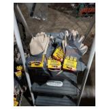 Firm Grip, honeycomb latex coated gloves. 4 pck