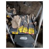 Firm Grip, honeycomb latex coated gloves. 4 pck