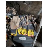 Firm Grip, honeycomb latex coated gloves. 4 pck