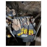 Firm Grip, honeycomb latex coated gloves. 4 pck