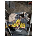 Firm Grip, honeycomb latex coated gloves. 4 pck