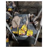 Firm Grip, honeycomb latex coated gloves. 4 pck