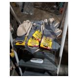 Firm Grip, honeycomb latex coated gloves. 4 pck