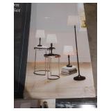 Charlestown 4pc lamp set