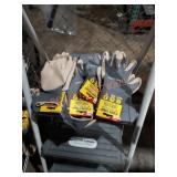 Firm Grip, honeycomb latex coated gloves. 4 pck