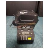 Ryobi ONE+ 18V Battery and Charger