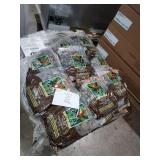 Skid rain forest mixed river pebbles