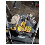 Firm Grip, honeycomb latex coated gloves. 4 pck