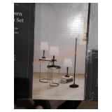 Charlestown 4pc lamp set