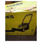 Ryobi 13" 18v push mower