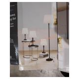 Charlestown 4pc lamp set