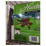 Hunter Carmen 34" Indoor Bronze Ceiling Fan