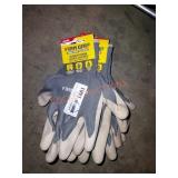 Firm grip honeycomb latex coated gloves