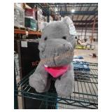 Animal adventures stuffed hippo
