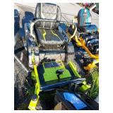 RYOBI 48V Brushless 54 in.  Riding mower