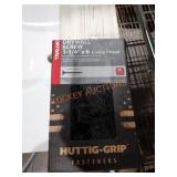 Huttig-grip drywall screws. 1.25"x6"