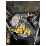 Firm Grip, honeycomb latex coated gloves. 4 pck