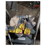 Firm Grip, honeycomb latex coated gloves. 4 pck