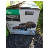 Everbilt jet pump 1 horsepower