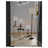 Charlestown 4pc lamp set