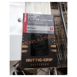 Huttig-grip drywall screws. 1.25"x6"