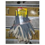 Firm grip honeycomb latex coated gloves