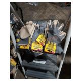 Firm Grip, honeycomb latex coated gloves. 4 pck