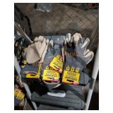 Firm Grip, honeycomb latex coated gloves. 4 pck