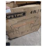 Lifetime 4ft folding table