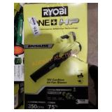 Ryobi 18v cordless blower