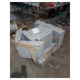 Skid lot 18"x18" pavers