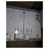 6 light candelabra chandelier