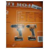 18V Cordless 2-Tool Combo Kit