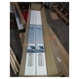 Cordless vinyl blind