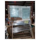 Double swinging door