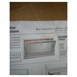 32 in x 22 in basement hopper window