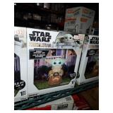 Stars wars grogu inflatable