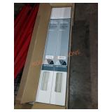 Case Cordless vinyl blinds