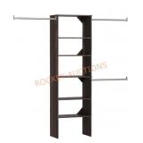 ClosetMaid Style+ 60-120"w Closet