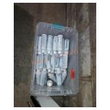 Small tote full of breathe hand sanitizer spray