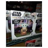 Stars wars grogu inflatable
