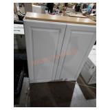 White Two Door Cabinet