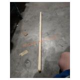 True Temper 46.5 in. Solid Shank Shovel Handle