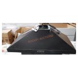 Range Hood, black, Aprox 30"Sold As Is Where