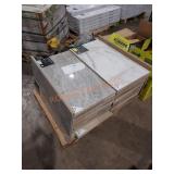 Skid lot of tile display boards